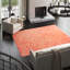 Abstract Area Rug in Raspberry-34992635
