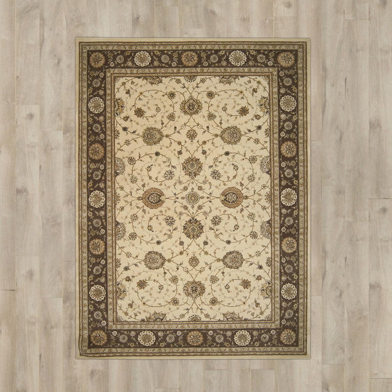 Whittaker Hand-Tufted Beige Area Rug