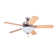 Refugio 52'' Ceiling Fan with LED Lights