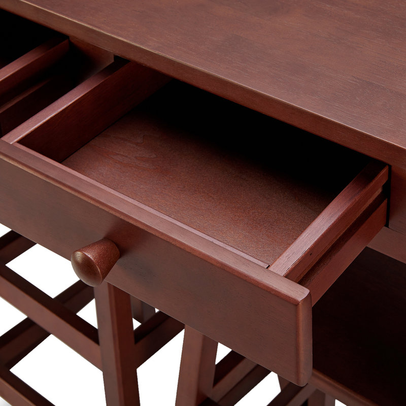 2 - Person Solid Wood Solid Wood Top Four Leg Dining Set