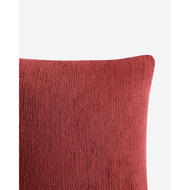 Snug Pillow Cover & Insert, 20" H x 20" W, Pomegranate