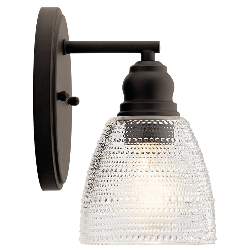 Eila Armed Sconce, Olde Bronze