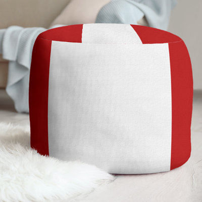 Ohio Football Nut Upholstered Ottoman