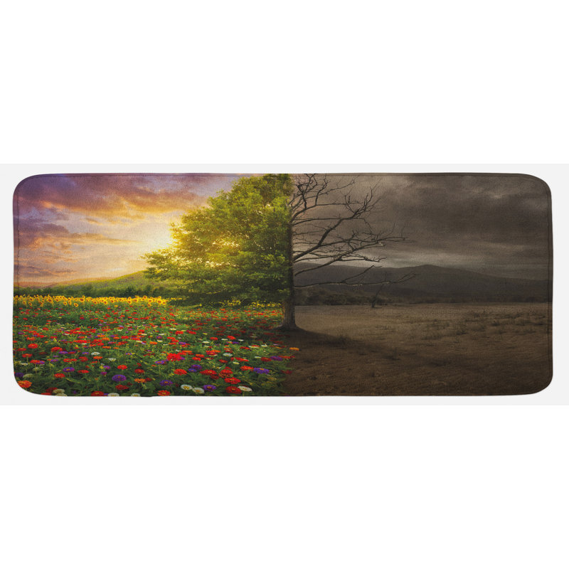 Tapis de cuisine nature