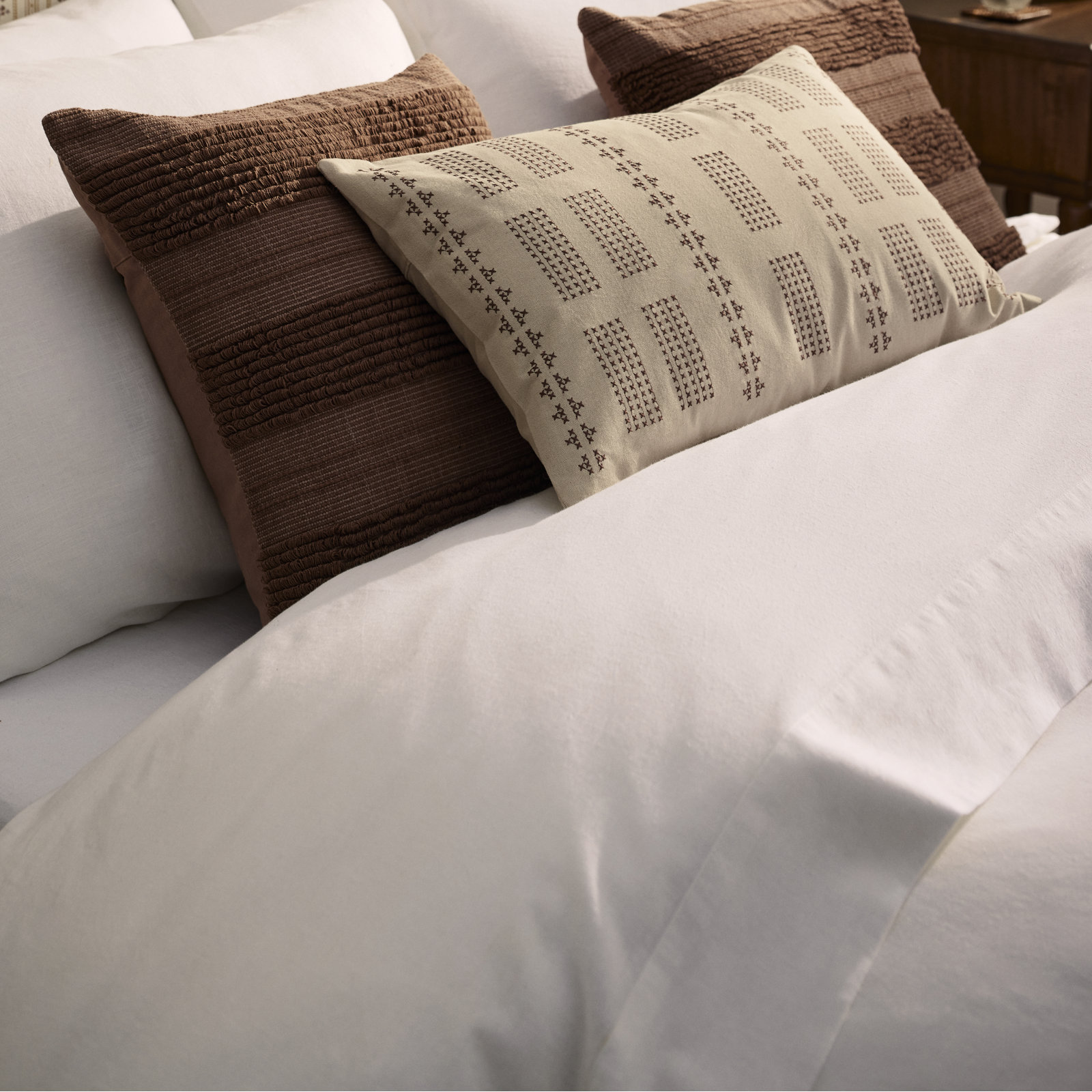 100% French Linen Duvet Cover, Cream, Twin Duvet Cover
