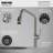 Karran Stalbridge Single Handle Pull-Down Sprayer Kitchen Faucet in Spot-Free-119904272