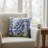 Manual Woodworkers & Weavers Blue Bonnets Climaweave Square Decorative Pillow, 18" x 18"