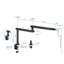Mount-it Single Screen Desktop Mount