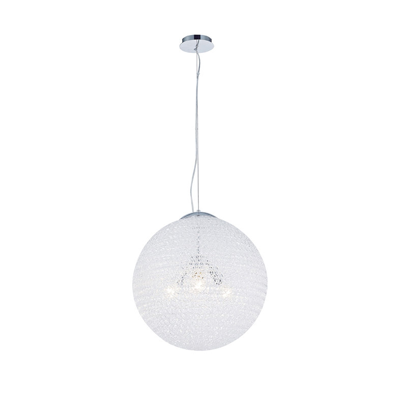 Bola 3 - Light White Sphere Pendant