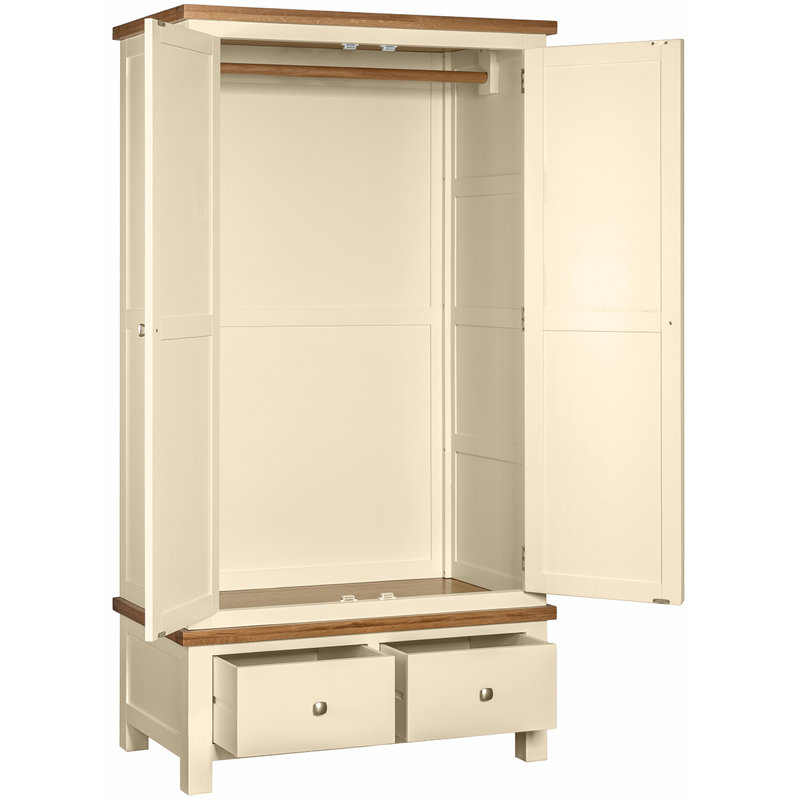 Clower 2 Door Wardrobe