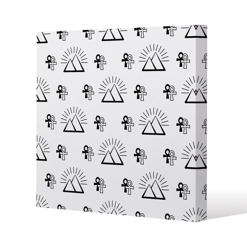 No Title by Andrew Lee - Wrapped Canvas Print