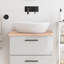 Mjudi 60cm Solid Wood Bathroom Vanity Top