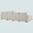 117" Modular Sectional Pull-Out Sofa Bed With Flip-Up Table Panel-375167966