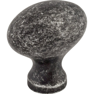 Egg 1 1/4" Length Oval Knob