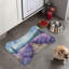 Tapis mauve doux 1 pièce