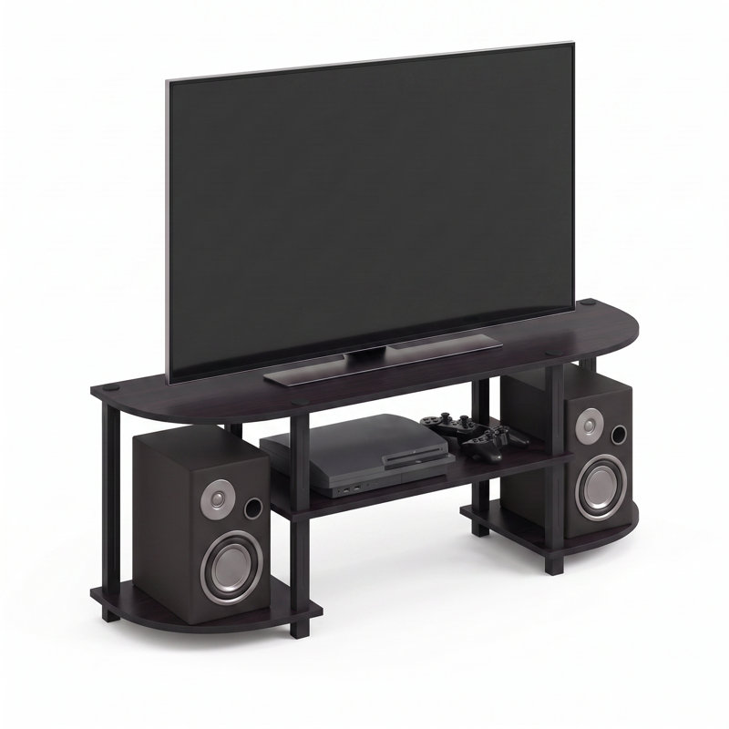 Rianne TV Stand for TVs up to 50", Dark Walnut