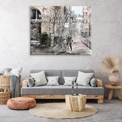 World Menagerie Gallery Wrapped Canvas By Isaac Newton: "What we know is a drop, what we don’t know is