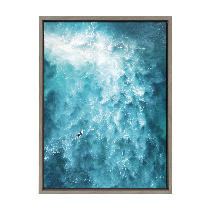 «La Jolla 7» par Rachel Bolgov, reproduction d'art sur toile encadrée, H 24 po x l 18 po