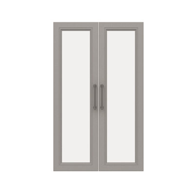 Modular Storage Glass Door Pair Kit