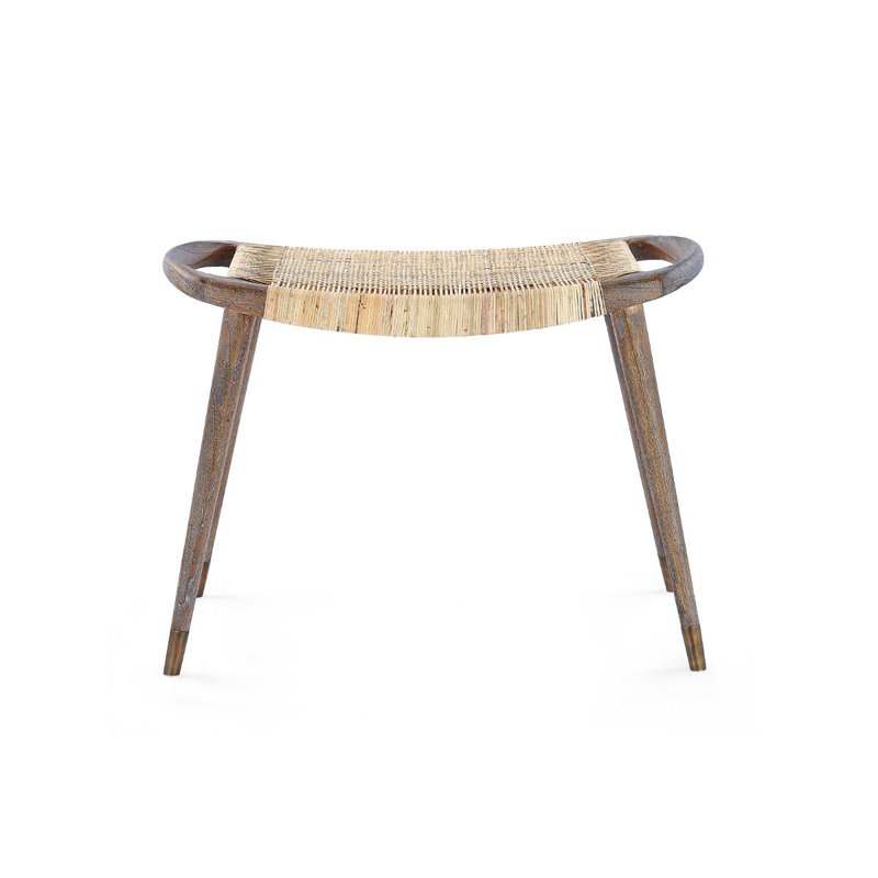 Jerome Vanity Stool, Driftwood