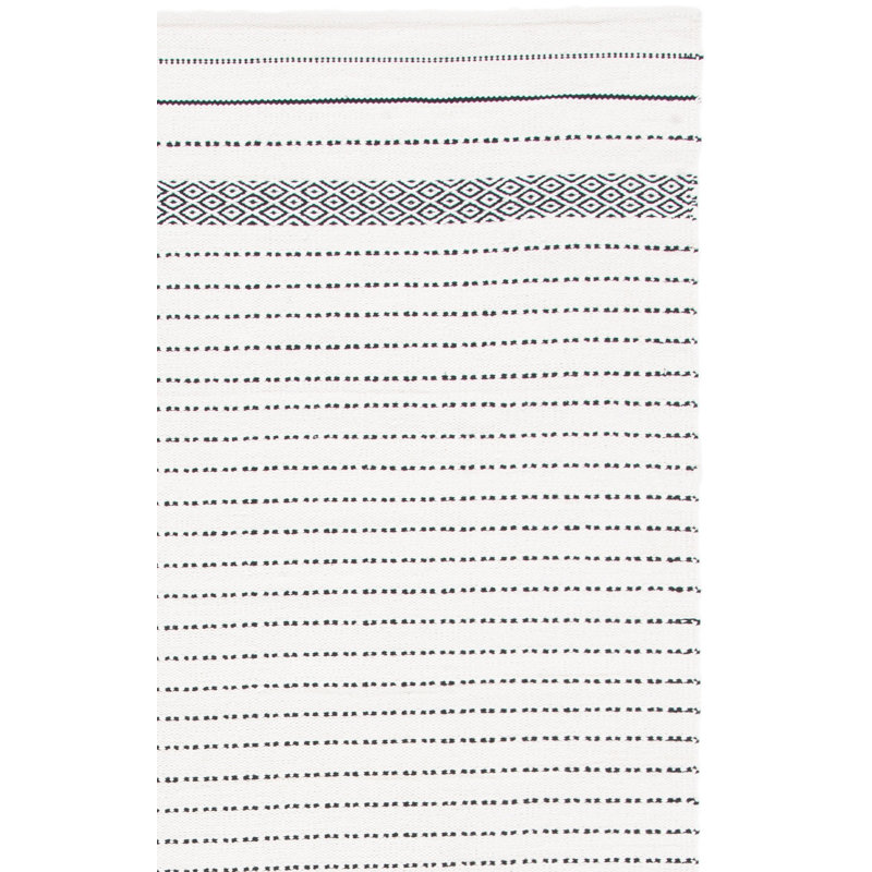 Tapis en coton à tissage plat Solon Kilim, Rectangle 8 pi x 10 pi
