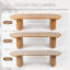 Table de salle à manger ronde extensible 45 po à 105 po avec rangement Hiden, table de salle à manger ronde 45 po Bachman -1121546314