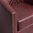 Boney 29" Wide Tufted Faux Leather Barrel Small Swivel Chair-1427446993