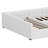 Innovative L-Shaped Upholstered Double Daybed Featuring a Convenient Pull-Out Trundle and Hidden Drawer Storage-774166234