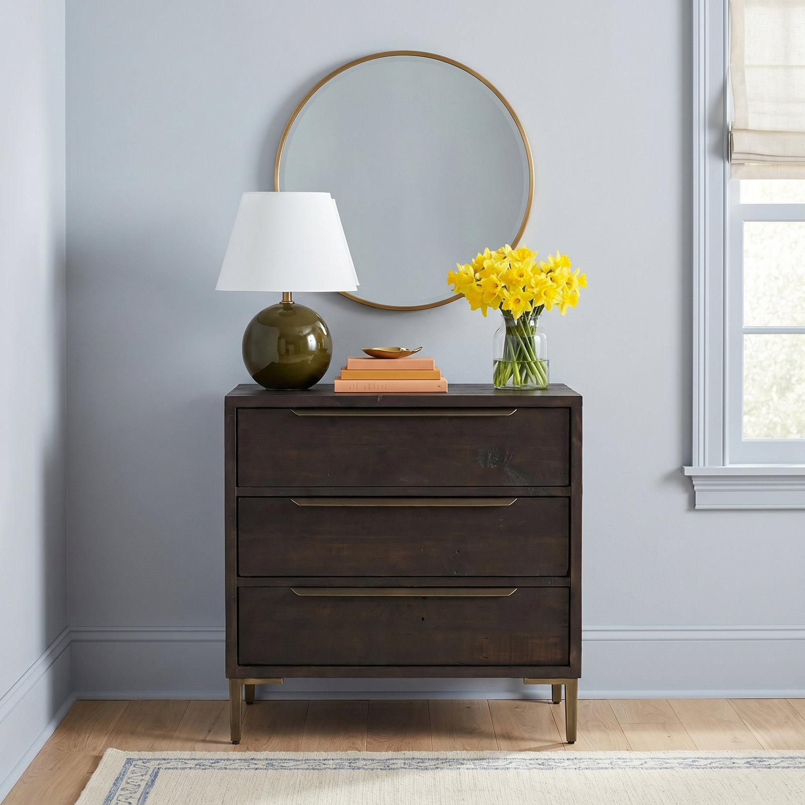 Birchanger 30 " Pine Dresser, Black