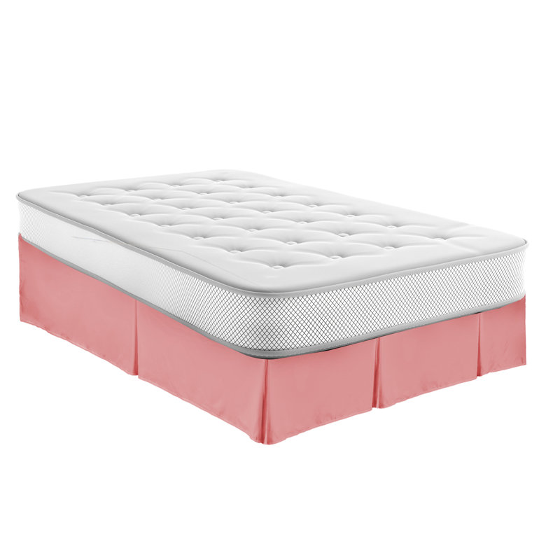 Bedskirt 5 Bed Skirt, Full, Pink