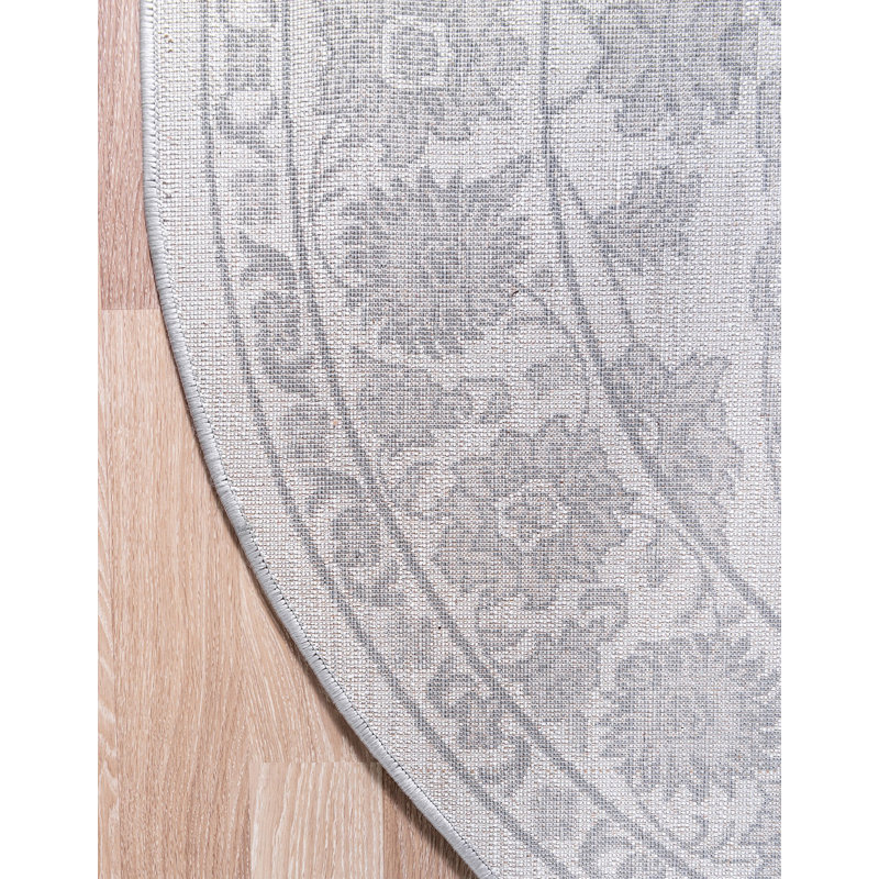 Oriental Indoor Rug, Round 5'