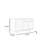 Minimalist Light Luxury Walnut Color Sideboard