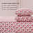 Juicy Couture Printed Microfiber Sheet Set-126043320-126043325