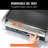 Commercial Panini Press Grill Electric Sandwich Maker Griddle Plate 14"x9"