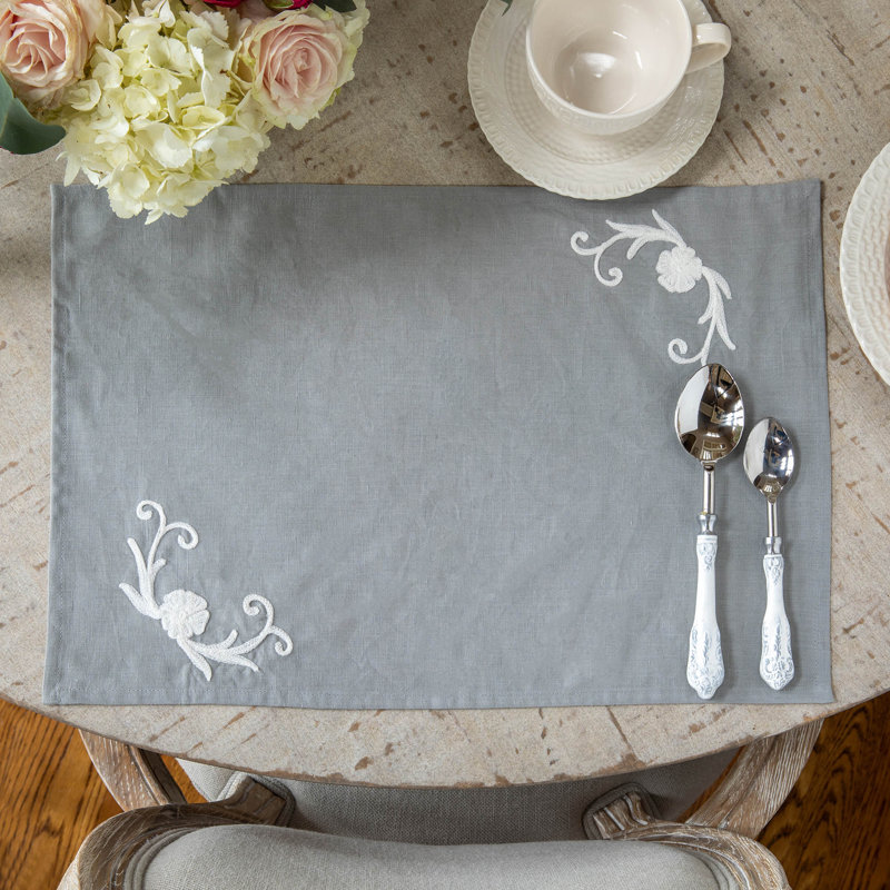 Country French Linen Rectangle Placemat