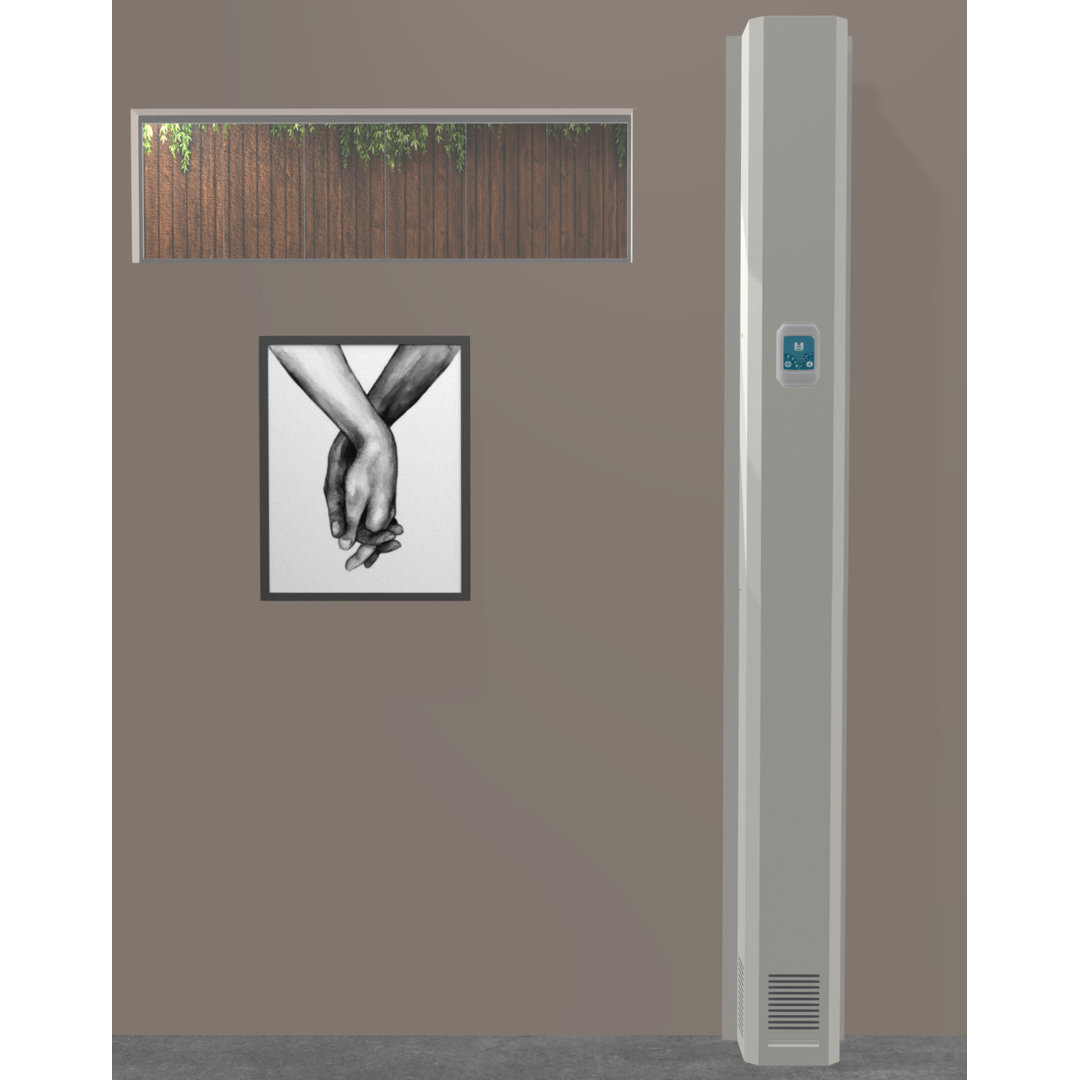 Basement Digital Ventilation System 95.5" H Dehumidifier Humidex Room 