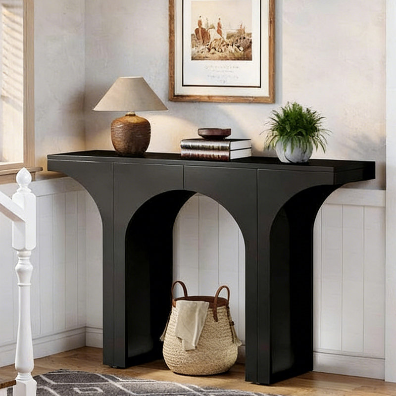 Console nordique simple de style nordique, H 29,5 po x l 59 po x P 13,8 po