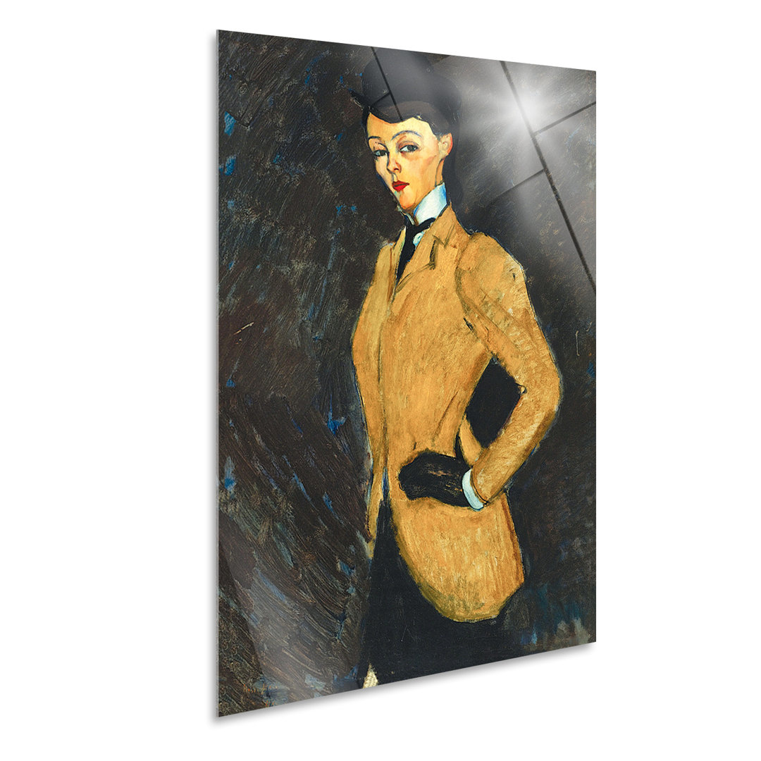 Acrylbild Der Amazon von Amedeo Modigliani