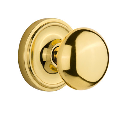 Classic Rosette with New York Door Knob