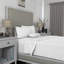 Ensemble de draps luxueux 100% coton doux et soyeux infroissable-33005133-33005134