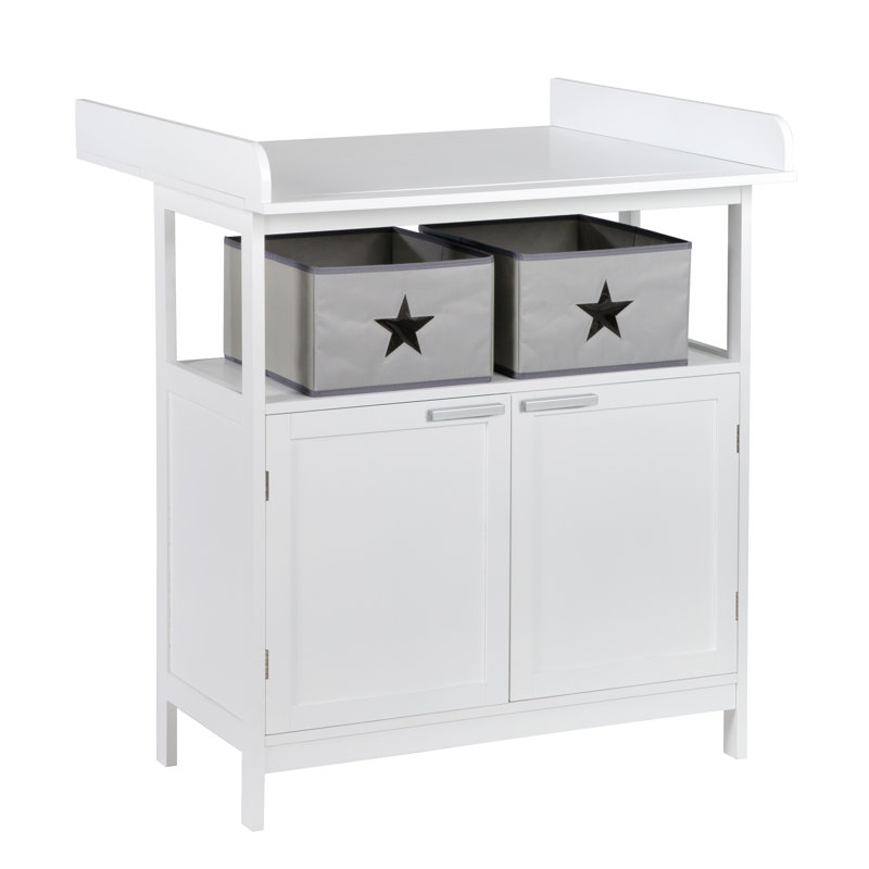Hamburg Changing Table, White