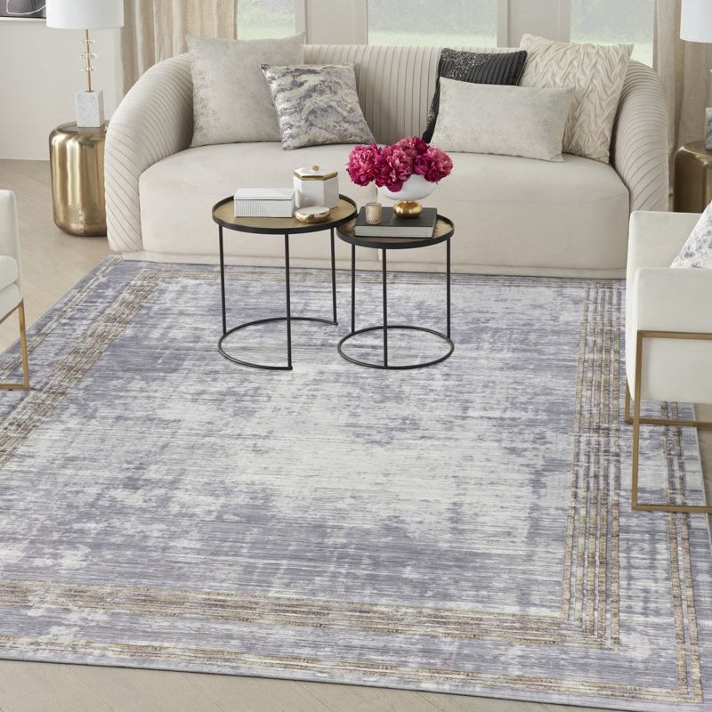 Dublin Daydream Machine Washable Area Rug, Rectangle 9'2" x 12'