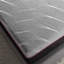 Très grand lit en latex de 11 po avec matelas en mousse dissipant la chaleur, réduisant le stress
