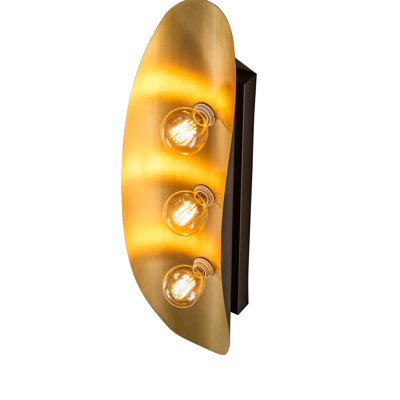 3 - Light Flush Mounted Sconce