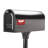 Mailbox Flag For Outgoing Mail, Post Flag With Bright Red Background Please Pick Up Mail Mailbox Sign Alert Magnet, 1.57X2.36 Inch Mailbox Notification Magnets,Red
