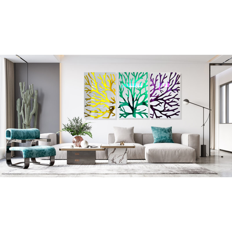 Ensemble de 3 décorations murales