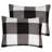 4 Piece Buffalo Plaid Printed Comforter, Shams & Throw Pillow Set-478147139-526460614