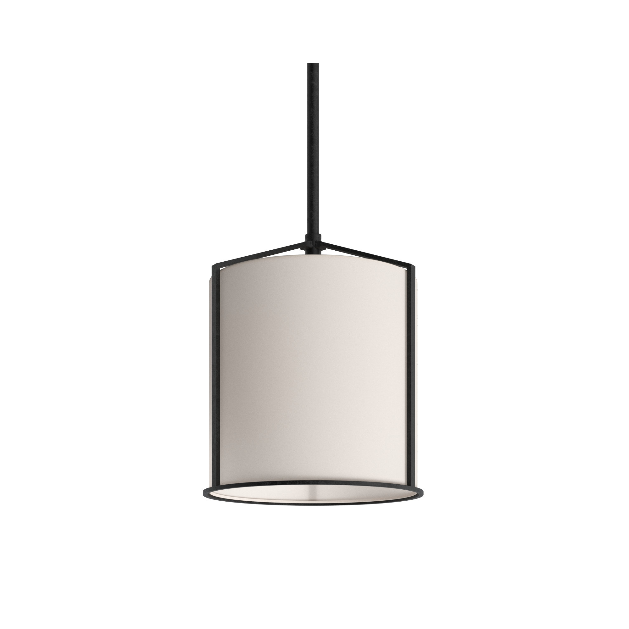 Pasadena Single Light Silk Dimmable Pendant