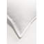 Taie décorative Prue, blanc - euro