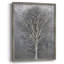 «Silver Tree III», reproduction encadrée - bois massif-903631209